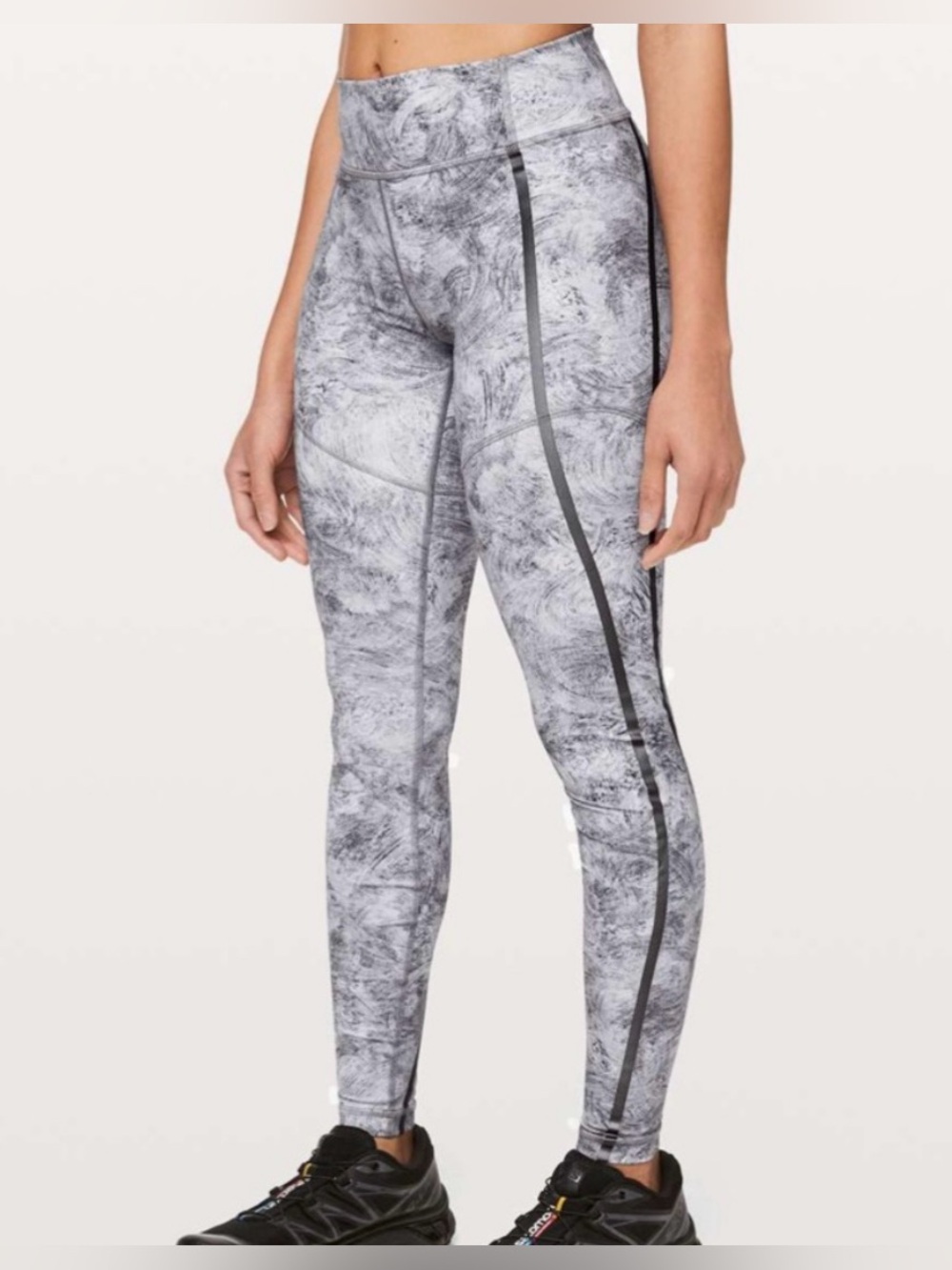 Lululemon Size 6 Arise Tights Leggings 28" Alabaster Print